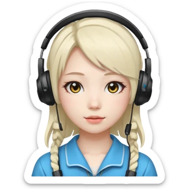 Japanese egirl sticker