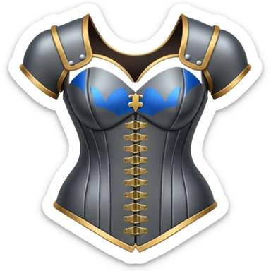 heavy corset armor  sticker