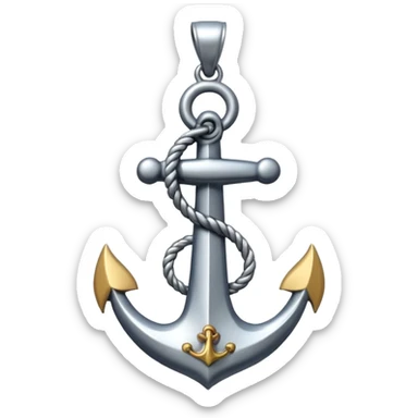 Anchor Pendant sticker
