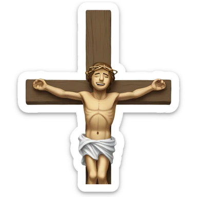 Crucifix  sticker