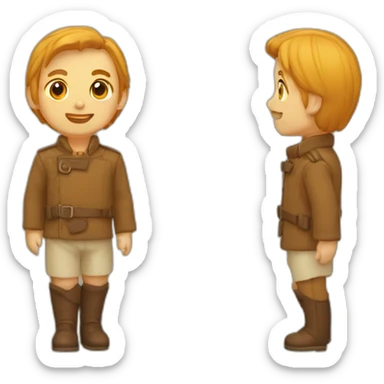 Roux en forme de roue sticker