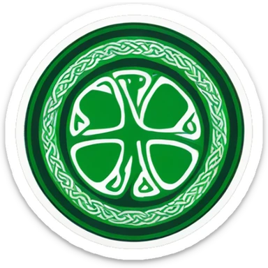 Celtic football club sticker