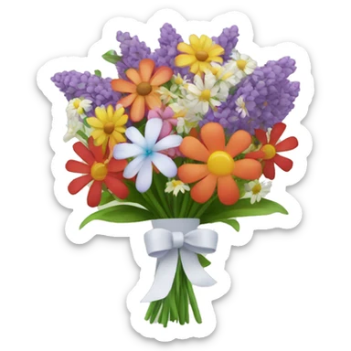 Flowers bouquet  sticker