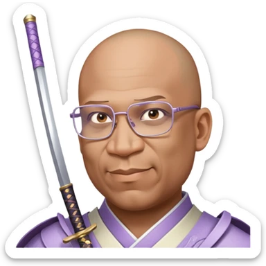 Gentle Samurai sticker