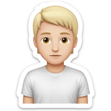 Mummy white t-shirt sticker