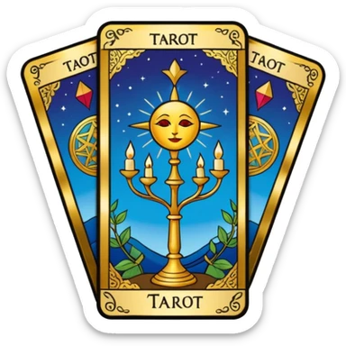 Tarot Cards sticker