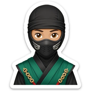 Ninja en gucci  sticker
