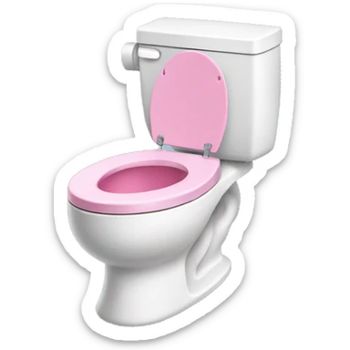 Hello-kitty toilet sticker