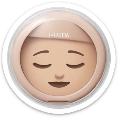 Huda beauty powder  sticker