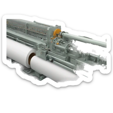 Paper Roll manufacturing line continuous simple sticker