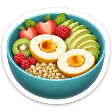 healthy bowls sticker