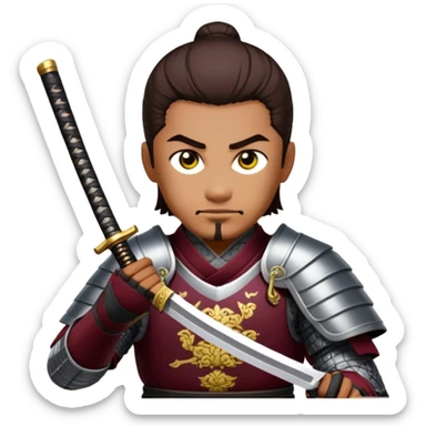 Resolute Samurai sticker