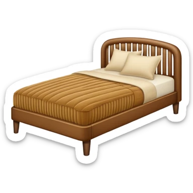 Corduroy vintage bed ribbed texture sticker