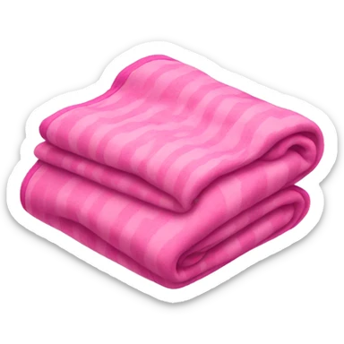 pink blanket sticker