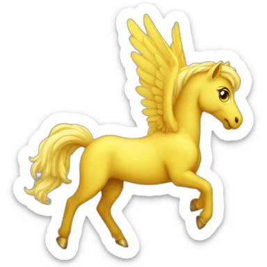 pegasus yellow sticker
