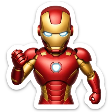 Ironman emoji sticker