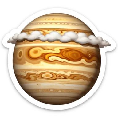Make a Jupiter emoji sticker
