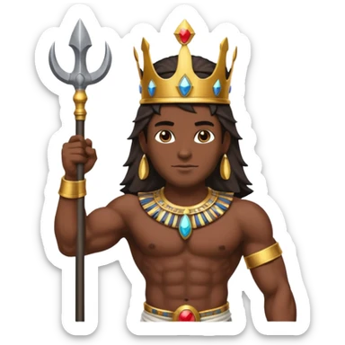 Min from Egyptian Gods sticker