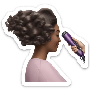Dyson air wrap curls sticker