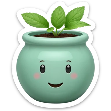 Le Cresuet Cool Mint pot sticker