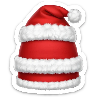 Gorro de navidad sticker