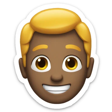 Happy deivious emoji sticker