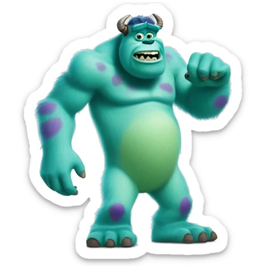 Monsters Inc. sticker
