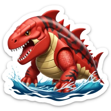 Groudon-Drednaw-Wailord-fusion sticker