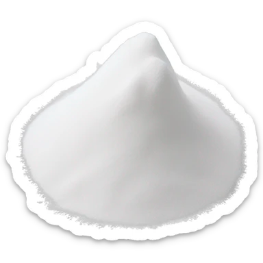 white Powder sticker