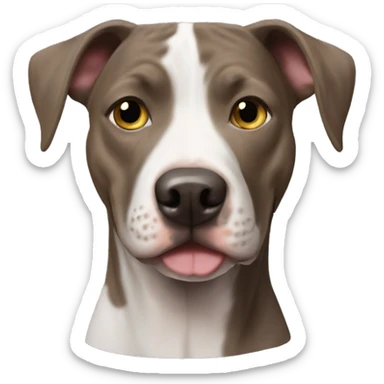 catahoula pitbull mix  sticker