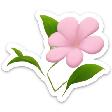 Beige Open book with light pink flower inside sticker