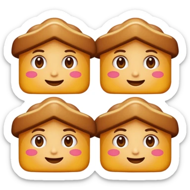Haz emojis carmelitas aestetic sticker