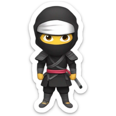 Ninja go Loyd sticker