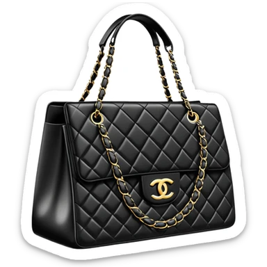 Chanel shopping bag sticker