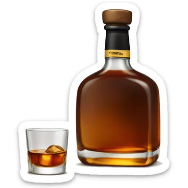 Whiskey sticker