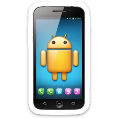 Android mobile sticker