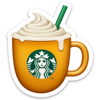 Starbucks cannonball refresher  sticker