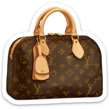 Louis Vuitton purse sticker