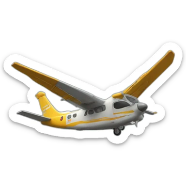 auxiliar de vuelo sticker