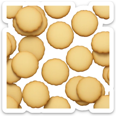Sugar cookie sticker