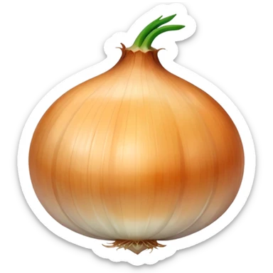 a diced onion sticker