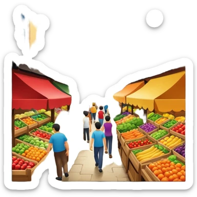 world market sticker