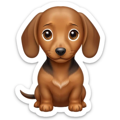 Miniature Dachshund sticker