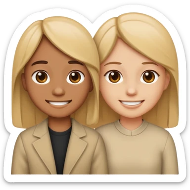 I want sister and brother emoji download  sticker