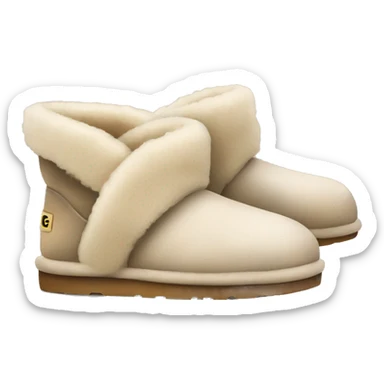 UGG slippers  sticker