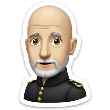 Edward Berger german film director bald young beard some hair sticker