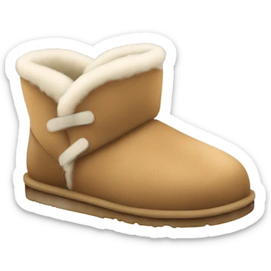 Ugg slippers sticker