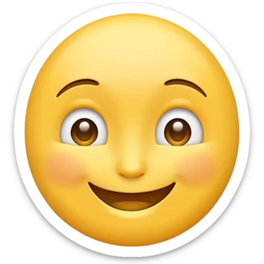 Smirk emoji  sticker