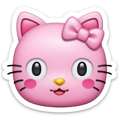 Hello kitty emojis sticker
