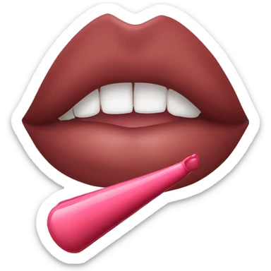 Rhode lip gloss  sticker